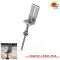 New Design Aluminum Alloy Solar Hook L Bracket (304-0001)